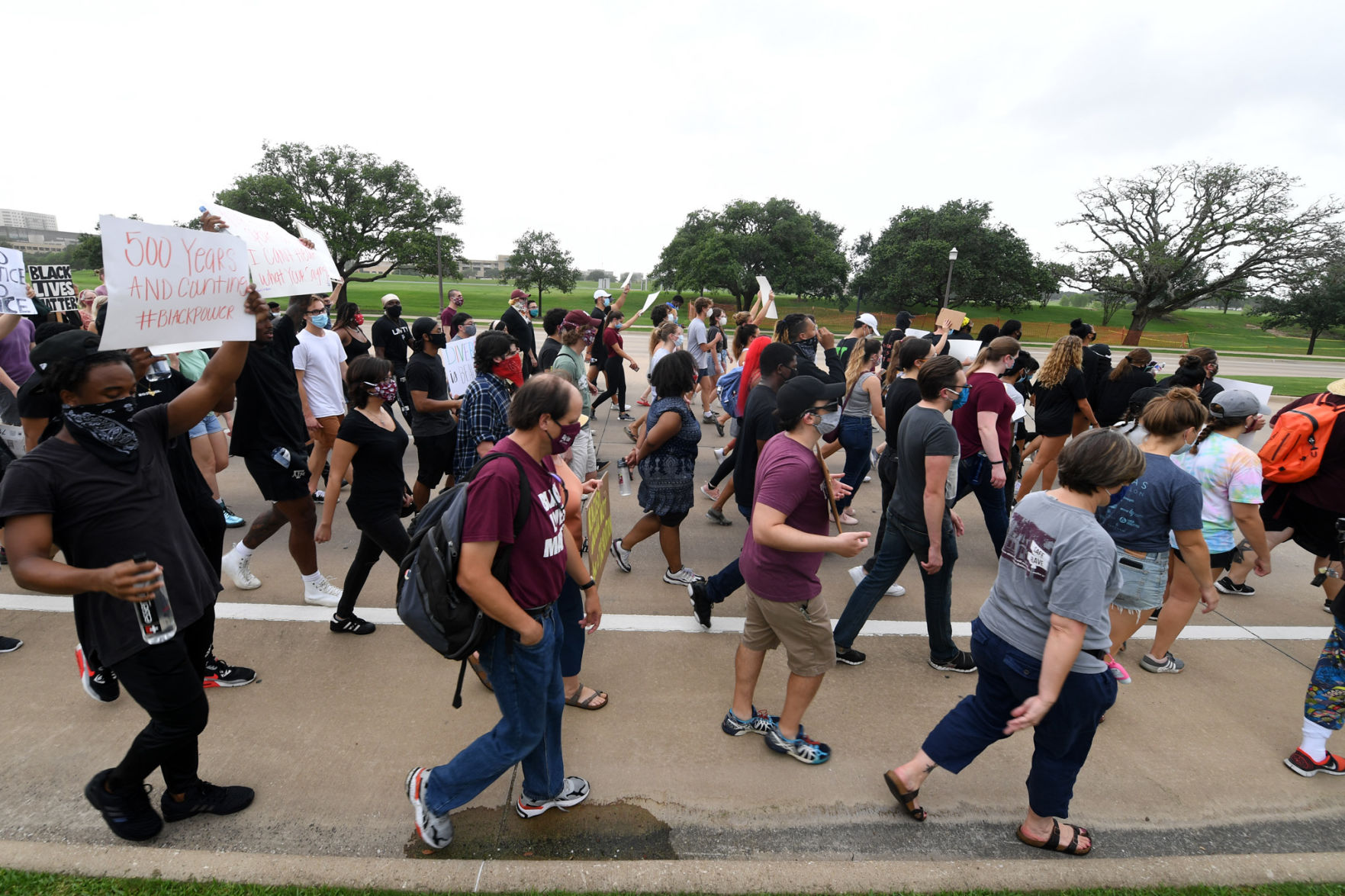 Protest march